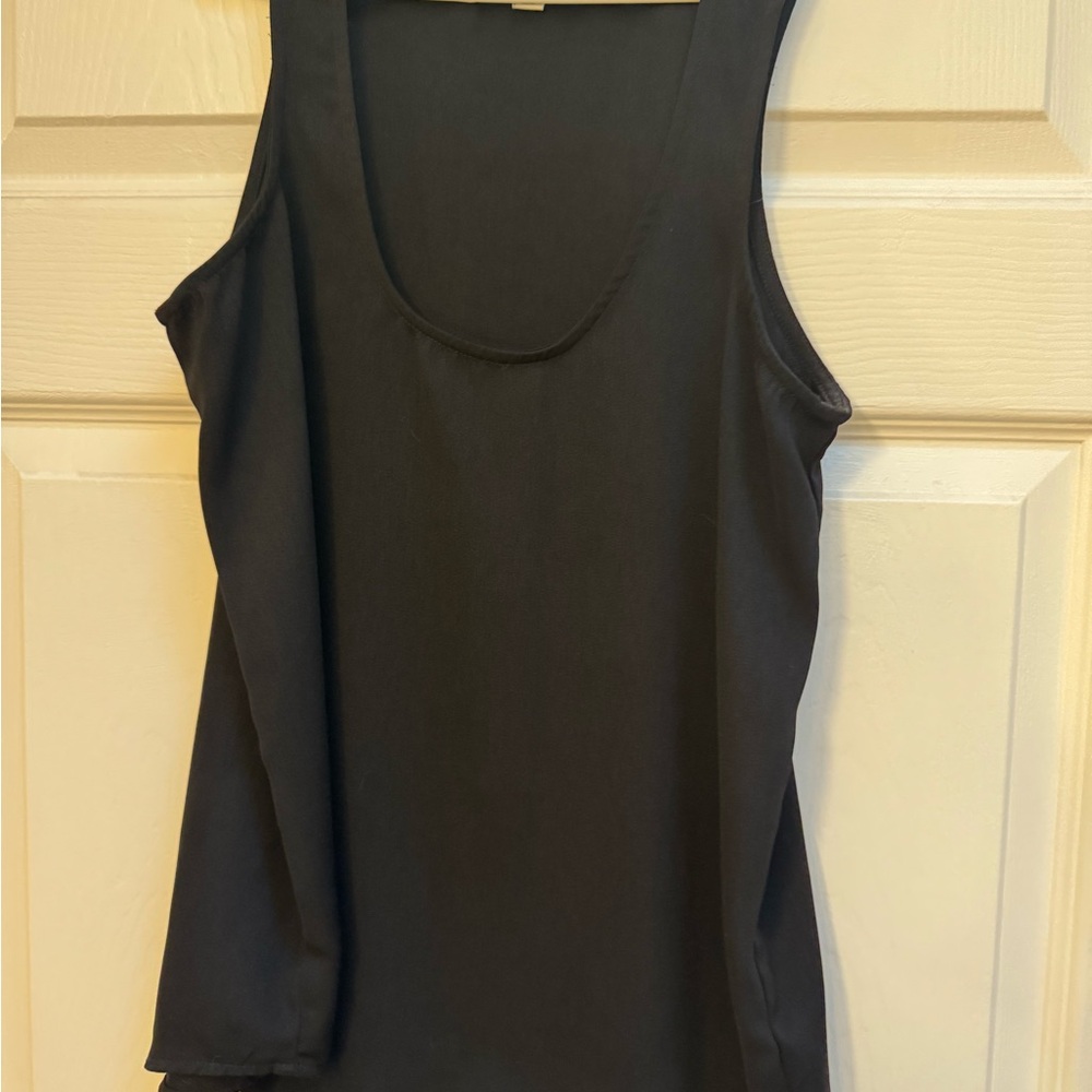 Classic Black Sleeveless Top